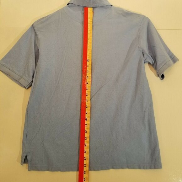 Columbia Sportswear Polo Golf Shirt Short Sleeved Color: Light Blue Size  Medium - Picture 5 of 7